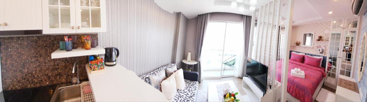 Sweet Seaview Flr6 With Toproop Pool Flr7 At The Blux Bangsaen Eksteriør billede