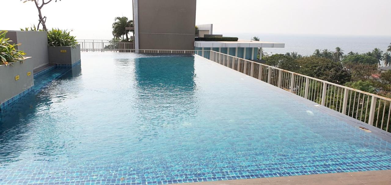 Sweet Seaview Flr6 With Toproop Pool Flr7 At The Blux Bangsaen Eksteriør billede