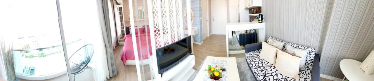 Sweet Seaview Flr6 With Toproop Pool Flr7 At The Blux Bangsaen Eksteriør billede